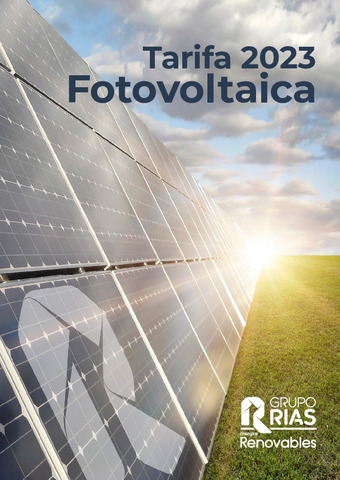 Tarifa fotovoltaica 2023