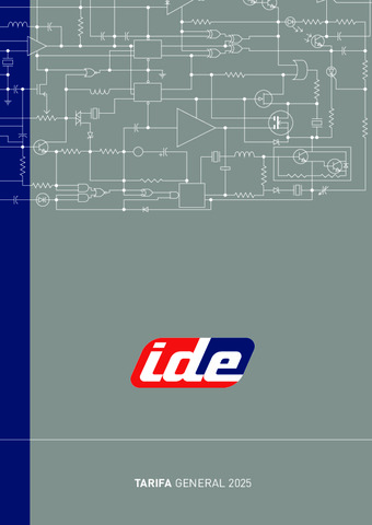 IDE - Tarifa General 2025