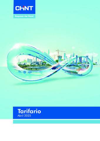 CHINT - Tarifa Abril 2025