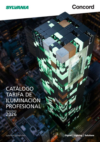 SYLVANIA - Catálogo - Tarifa de Iluminación profesional 2026