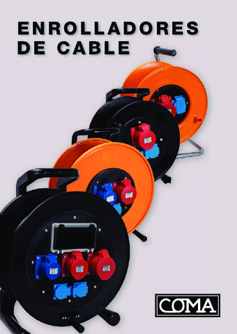 COMA - Catálogo Enrolladores de cable