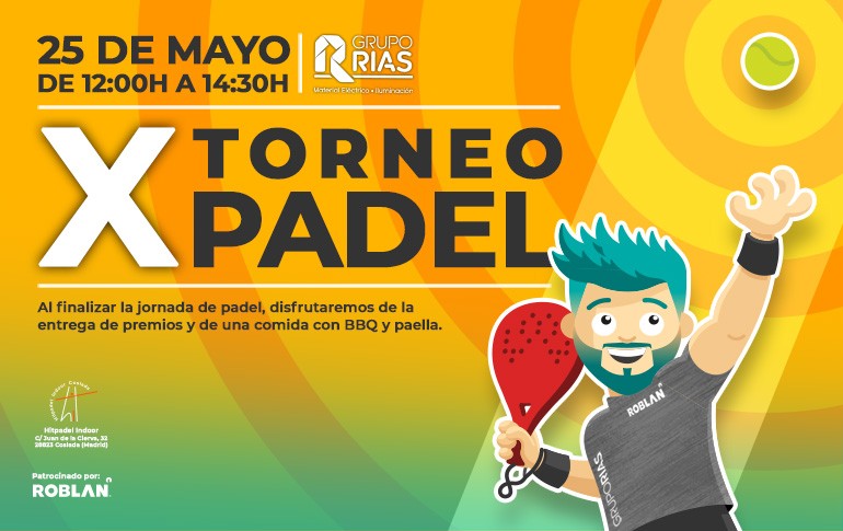 Un día para recordar: Éxito del X Torneo de Pádel en Coslada