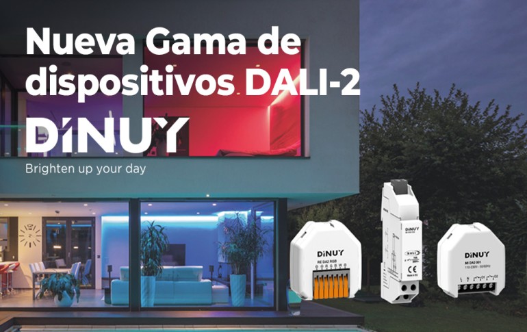 Con DINUY, integrar cargas en sistemas DALI-2 es más sencillo