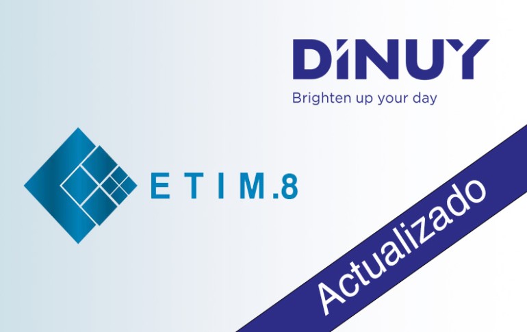 Dinuy actualiza su catalogo a ETIM 8