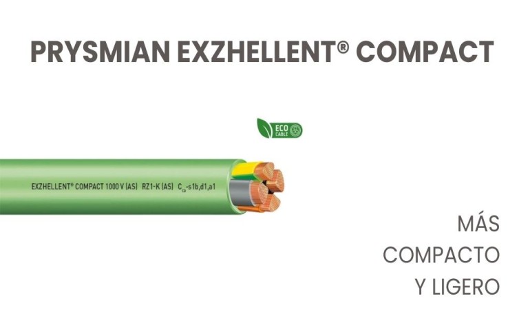 PRYSMIAN ExZHellent® Compact: Más compacto y ligero